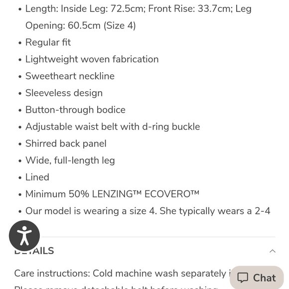 Ever New Maja wideleg belted jumpsuit - Picture 5 of 5